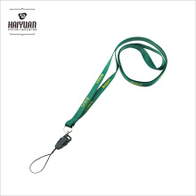 10мм толстый зеленый Pantone шейный ремень ремешок с металлическим кольцом, мобильный клип